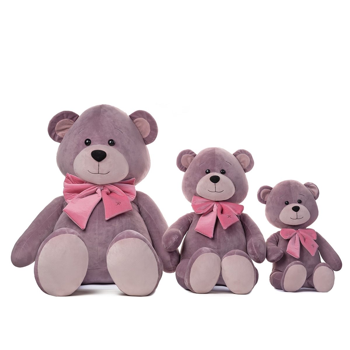 Игрушка Мягконабивная Мишка Ронни с Бантом, 50 см (RM-R016-50S) — фото 3