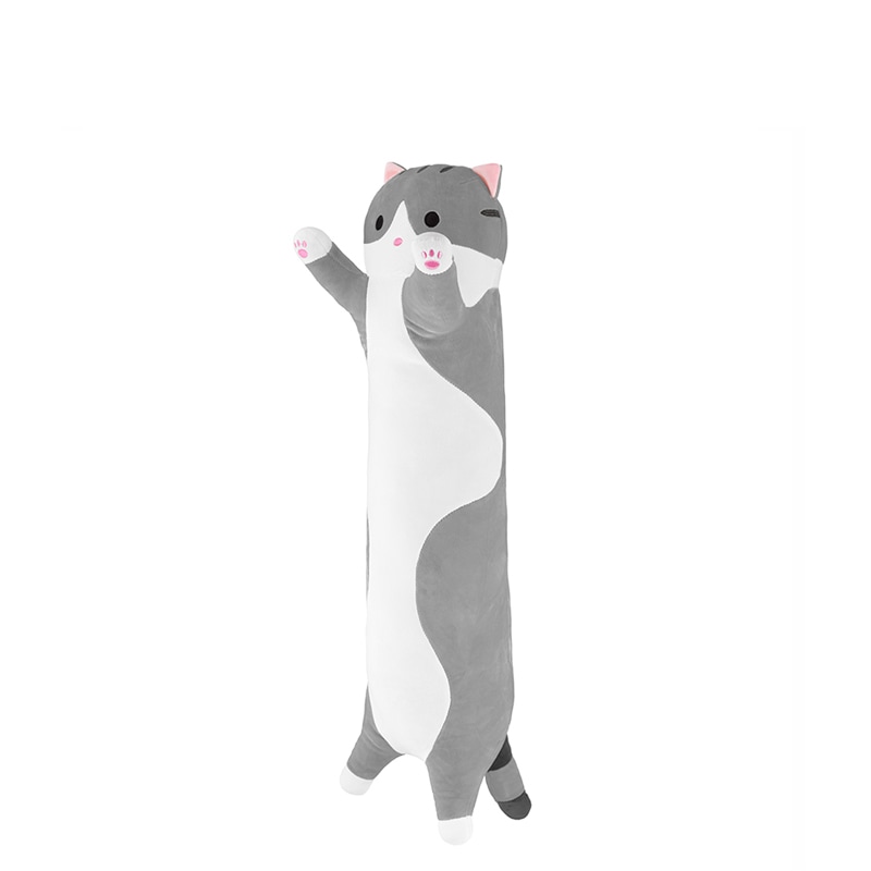 Игрушка Мягконабивная, Кот Батон Серый, 70 см (21306-70-SD)