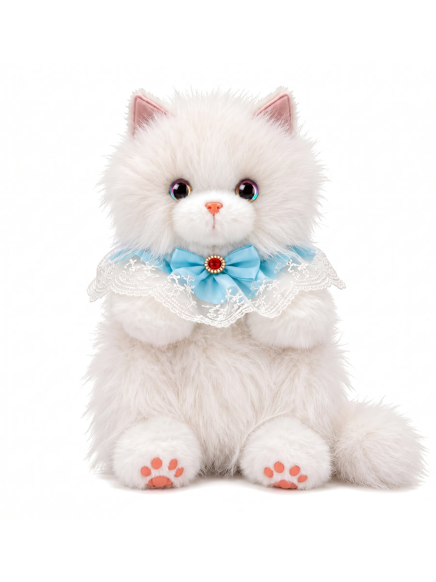 Игрушка Мягконабивная, Кошечка Белая, 40 см (MT260408-40)