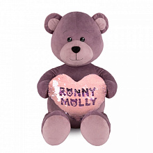 Игрушка Мягконабивная Мишка Ронни с Сердцем, 35 см (RM-R014-35S)